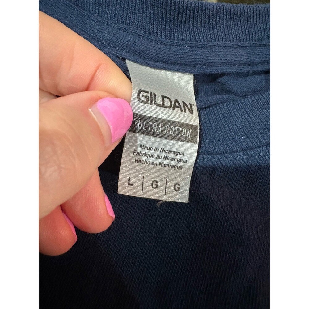 Gildan Seattle Seahawks GO Seahawks Graphic Long Sleeve Crewneck T-Shirt Unisex - Picture 7 of 9